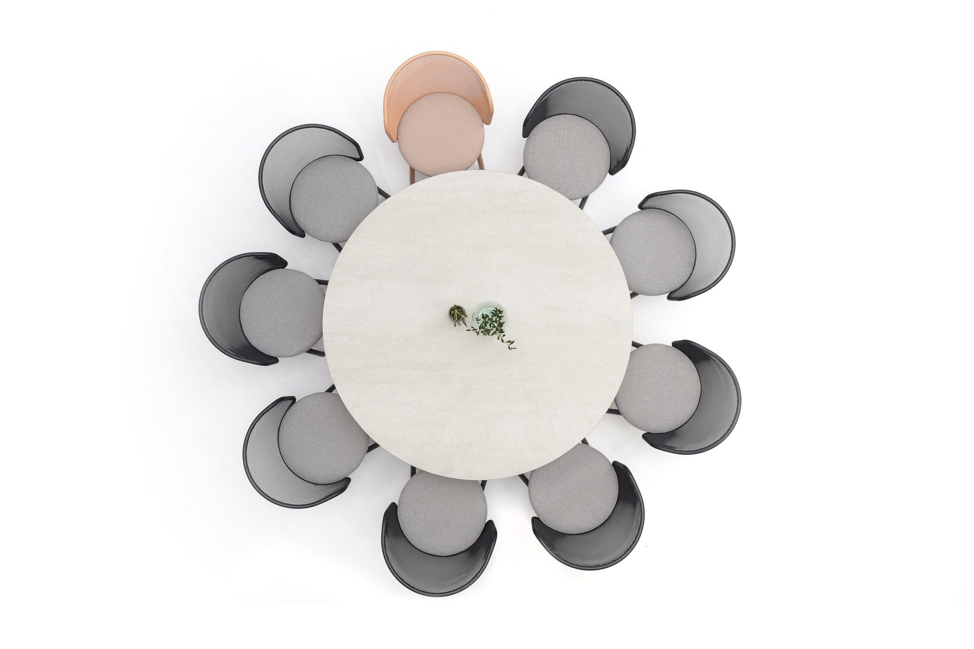 Стул из нержавеющей стали с подлокотниками Todus Baza ARCH-00076344 - Вид №8