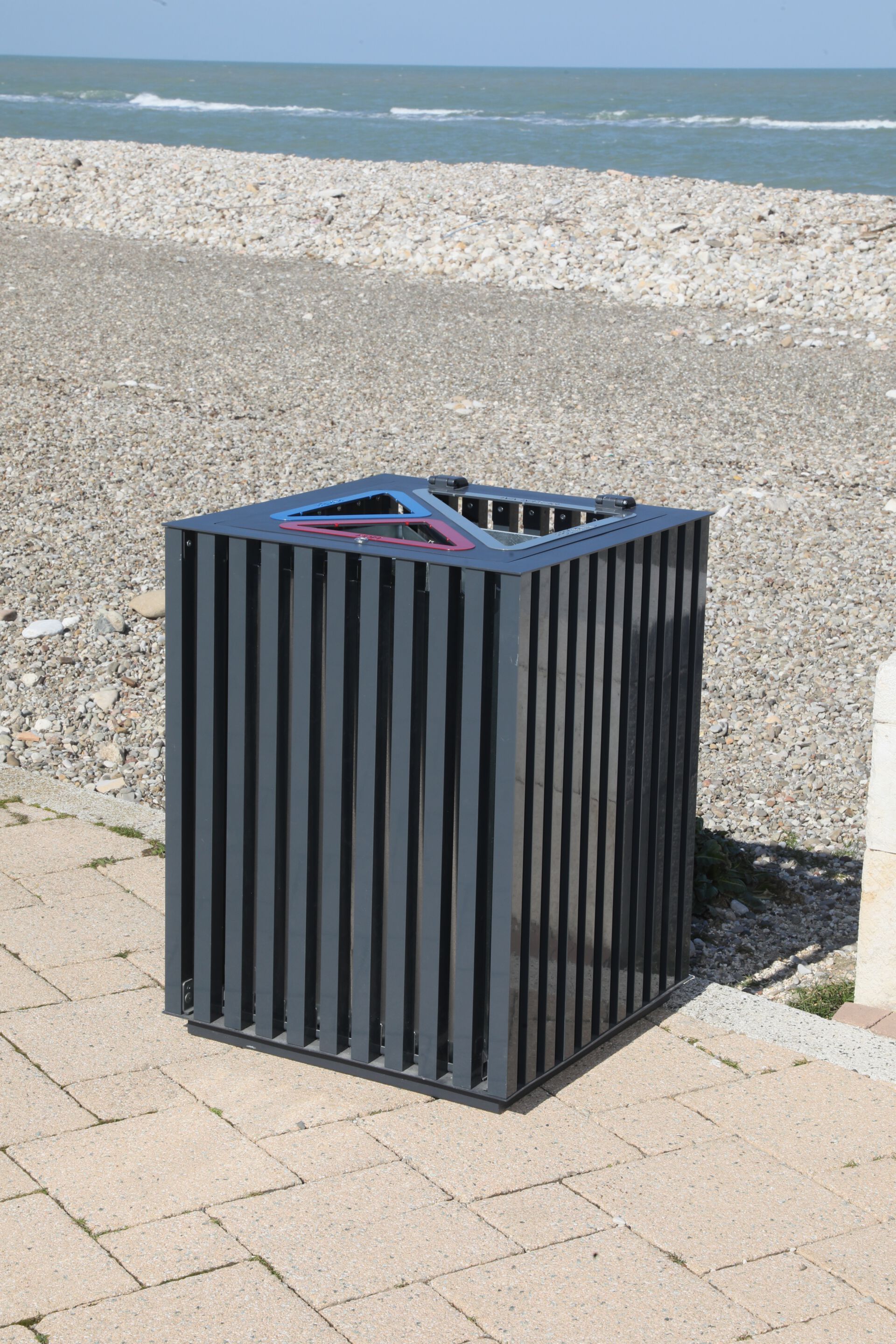 Стальные стойки для мусора на открытом воздухе CITYSì Elodie ARCH-00019921 - Вид №1