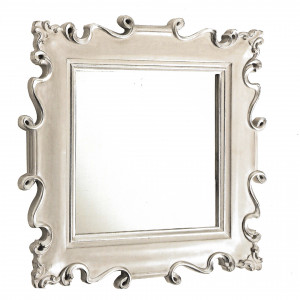 118SL 3SC Зеркало Fairmont, лакированное и сусальное серебро Classico