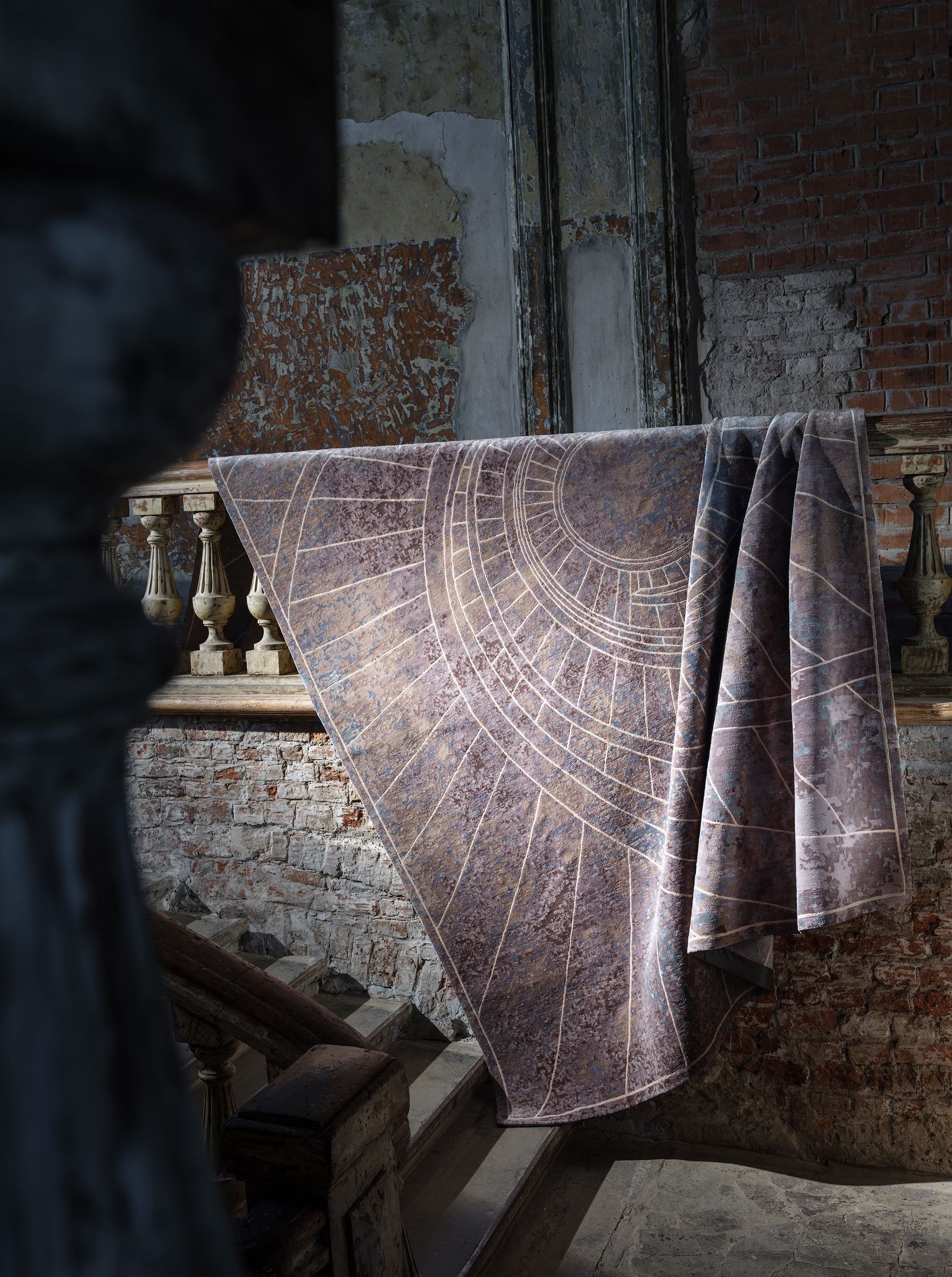 Прямоугольный ковер ручной работы Tapis Rouge La Scala ARCH-00088525 - Вид №1