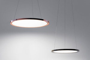 ПММА и металлический светодиодный подвесной светильник