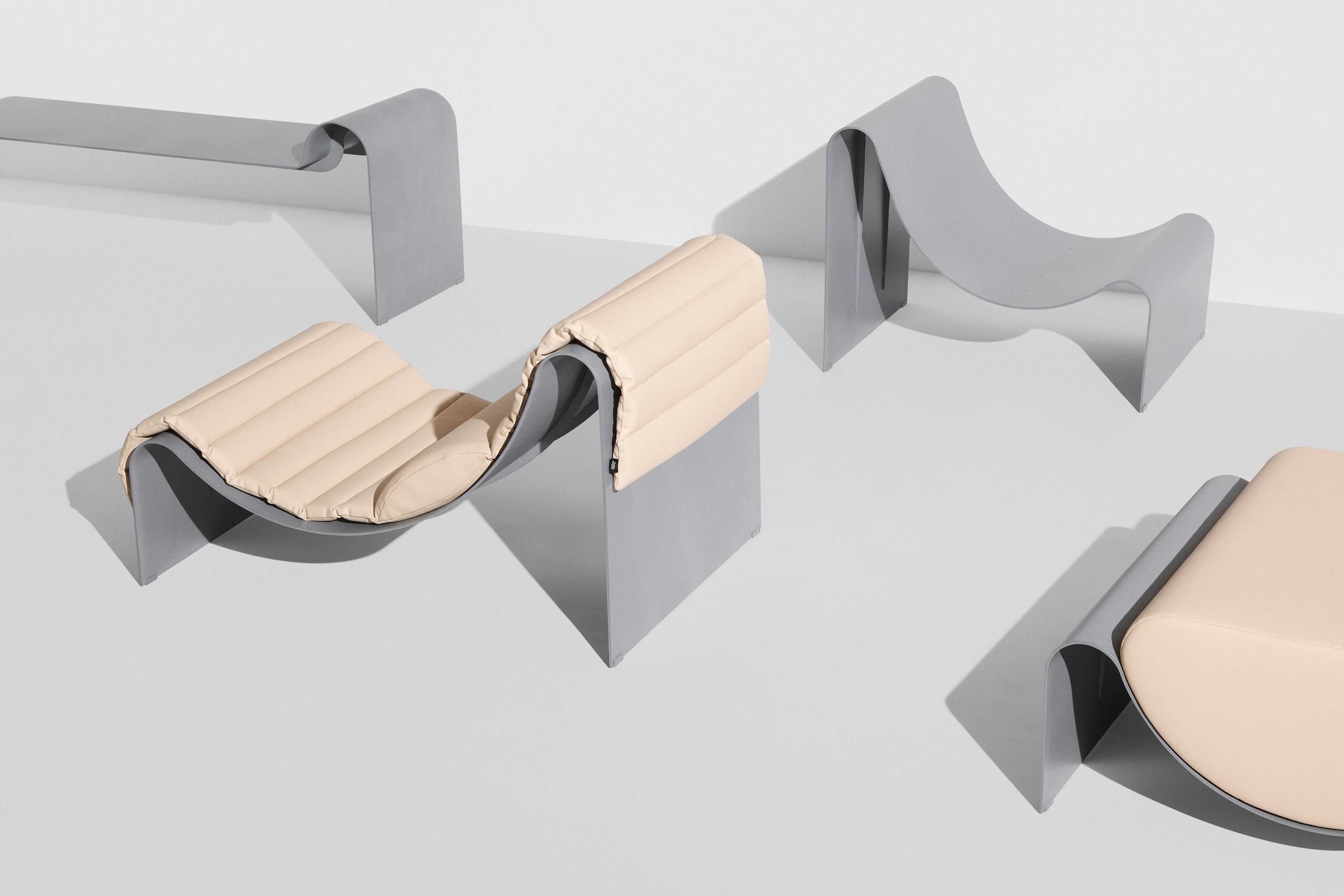 Алюминиевое кресло с порошковым покрытием Petite Friture Eclipse ARCH-00055721 - Вид №3