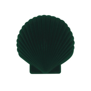 DYVENUSGR Шкатулка для украшений shell, зеленая Doiy