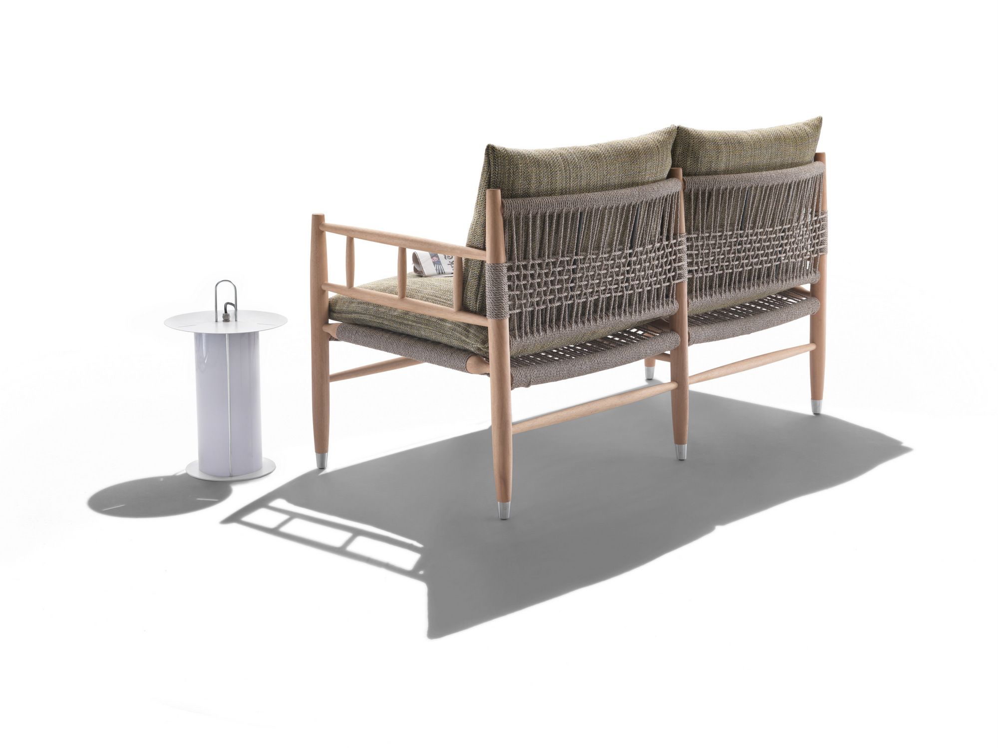 Садовое кресло iroko и полипропиленовый шнур Flexform Lee Outdoor ARCH-00057362 - Вид №1