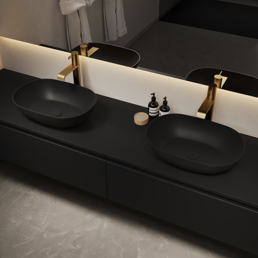 Овальная столешница из минерального камня® RILUXA Nantes ARCH-00015815 - Вид №2