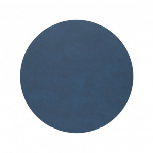 991154 NUPO midnight blue подстановочная салфетка круглая, диаметр 24 см, толщина 1,6 мм;LIND DNA