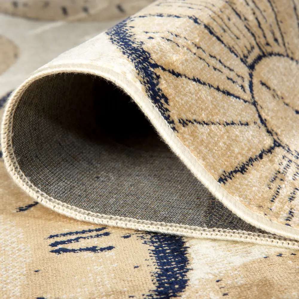 Ковер вискоза Isphahan 84034I 80x150 см цвет бежевый DEVOS-CABY STLM-2206231 - Вид №3