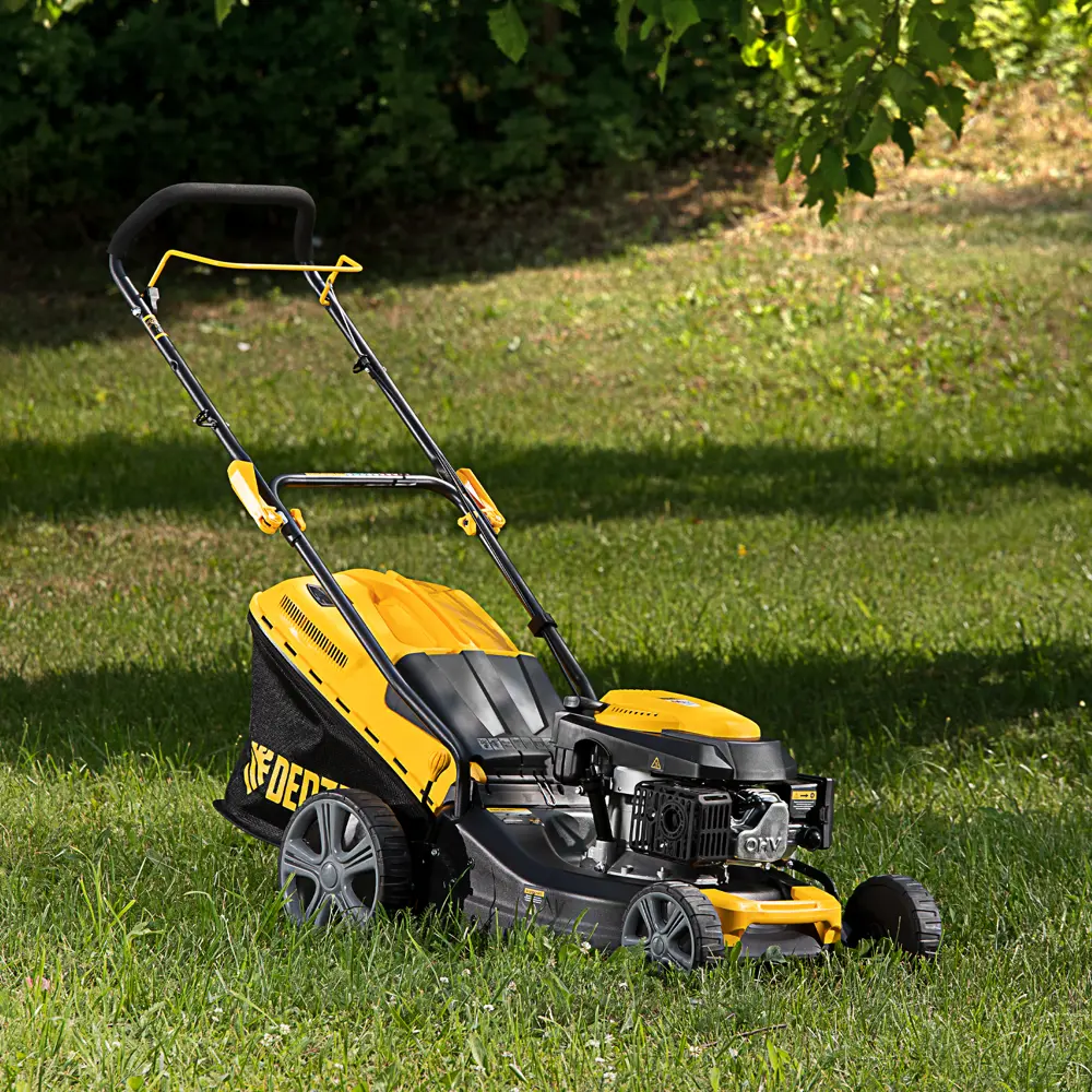 Газонокосилка бензиновая не самоходная Denzel GLD-460 4.5 л.с. 46 см STLM-2072475 - Вид №18