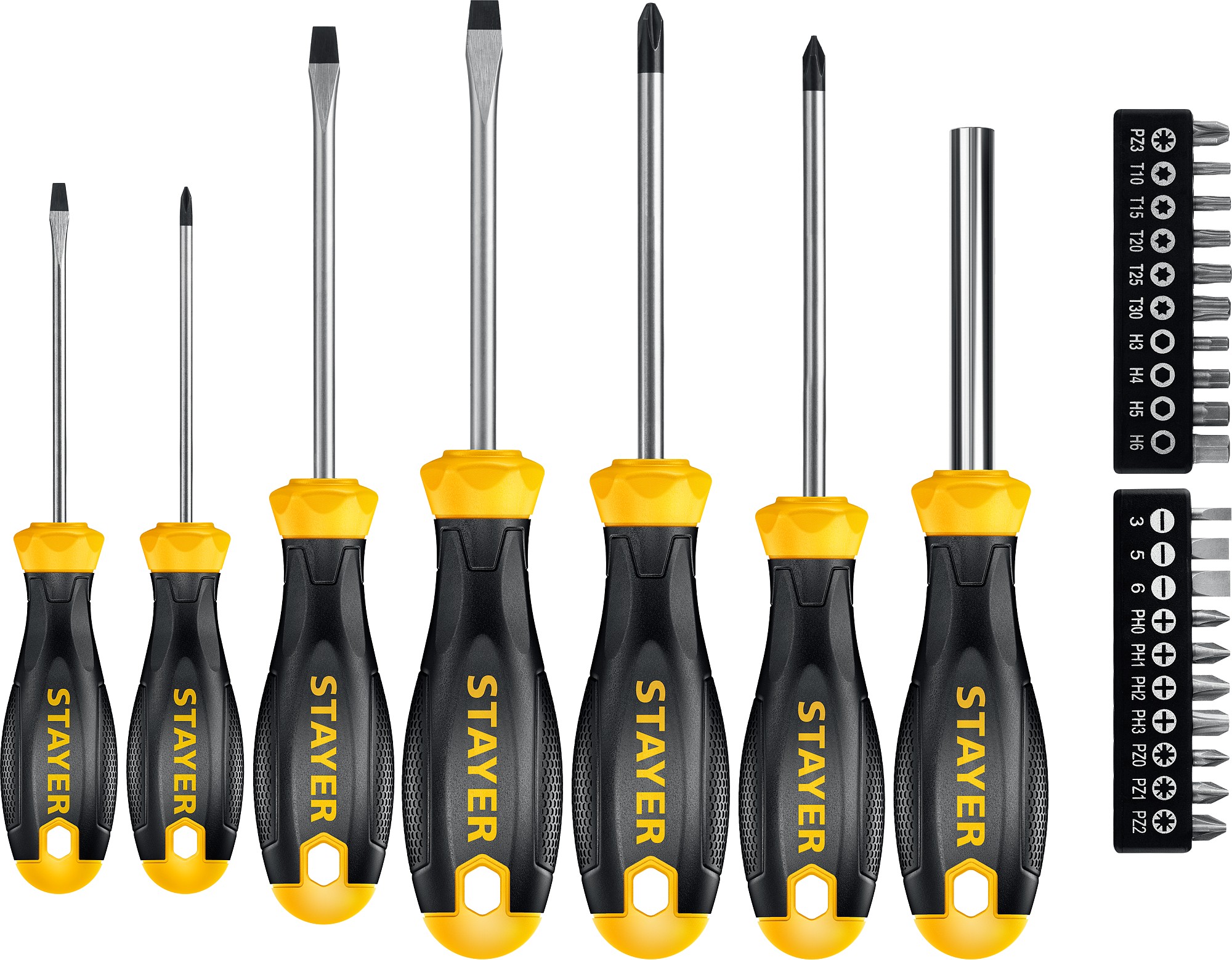 Набор отверток STAYER 25827 9109052 STDN-0013648 - Вид №1