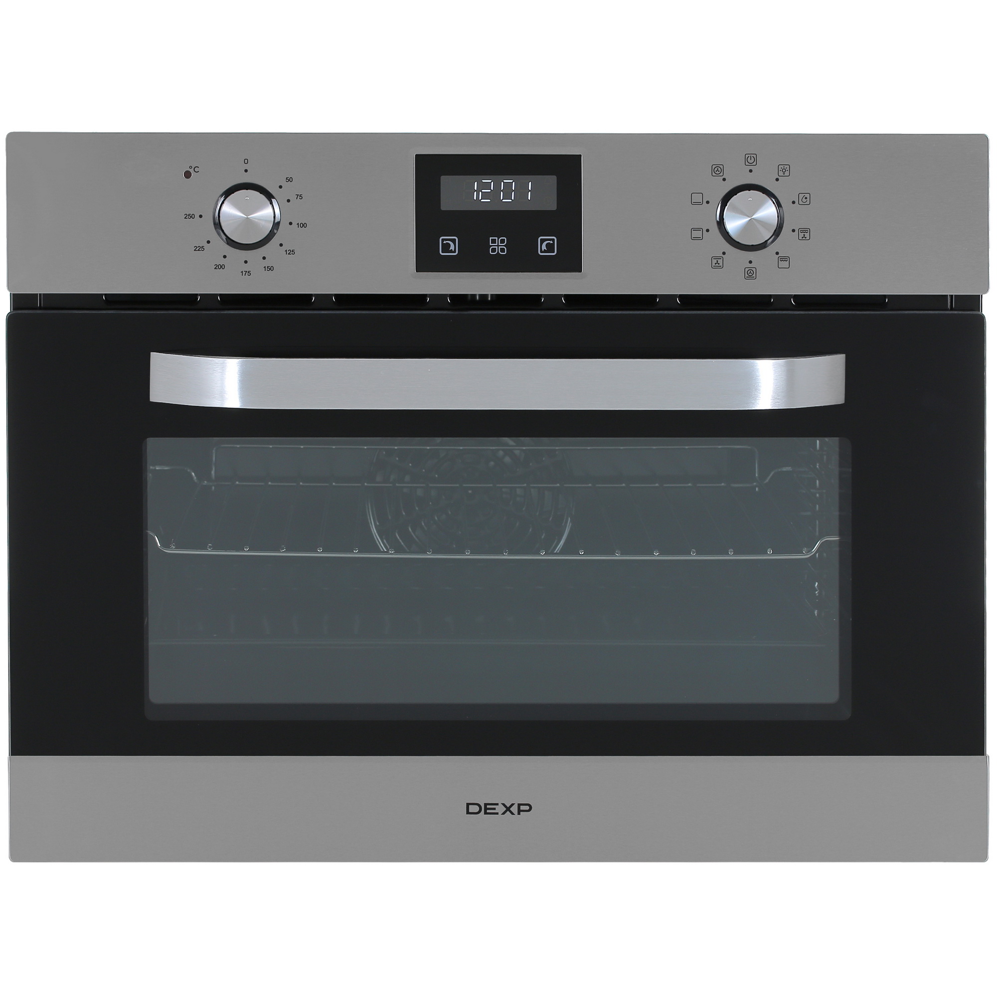 9047523 Электрический духовой шкаф DEXP 1YLO60CDS серебристый STDN-0100894