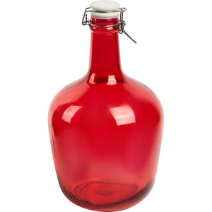 Бутылка Атами 3.4 л стекло красный