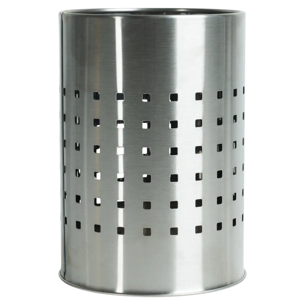 89422297 Лоток для столовых приборов 1 отсек Two Dolfins 12.8х12.8х18 см металл цвет серый STLM-1571730 - Вид №1