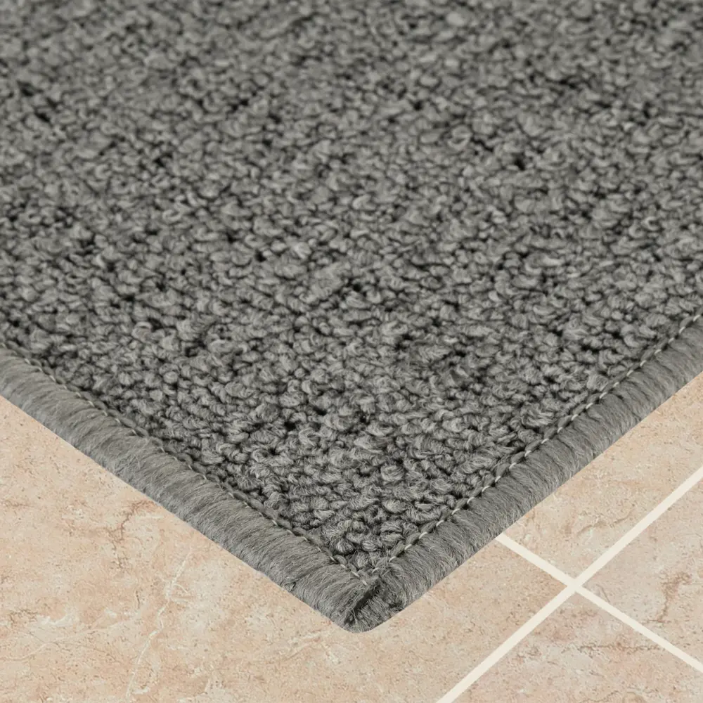 Коврик Детройт 40x70 см полипропилен/резина цвет серый CTIM STLM-2097827 - Вид №1