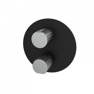 75135752 PREMIUM Черный Встроенный смеситель с переключателем Черный-Хром GRB MIXERS