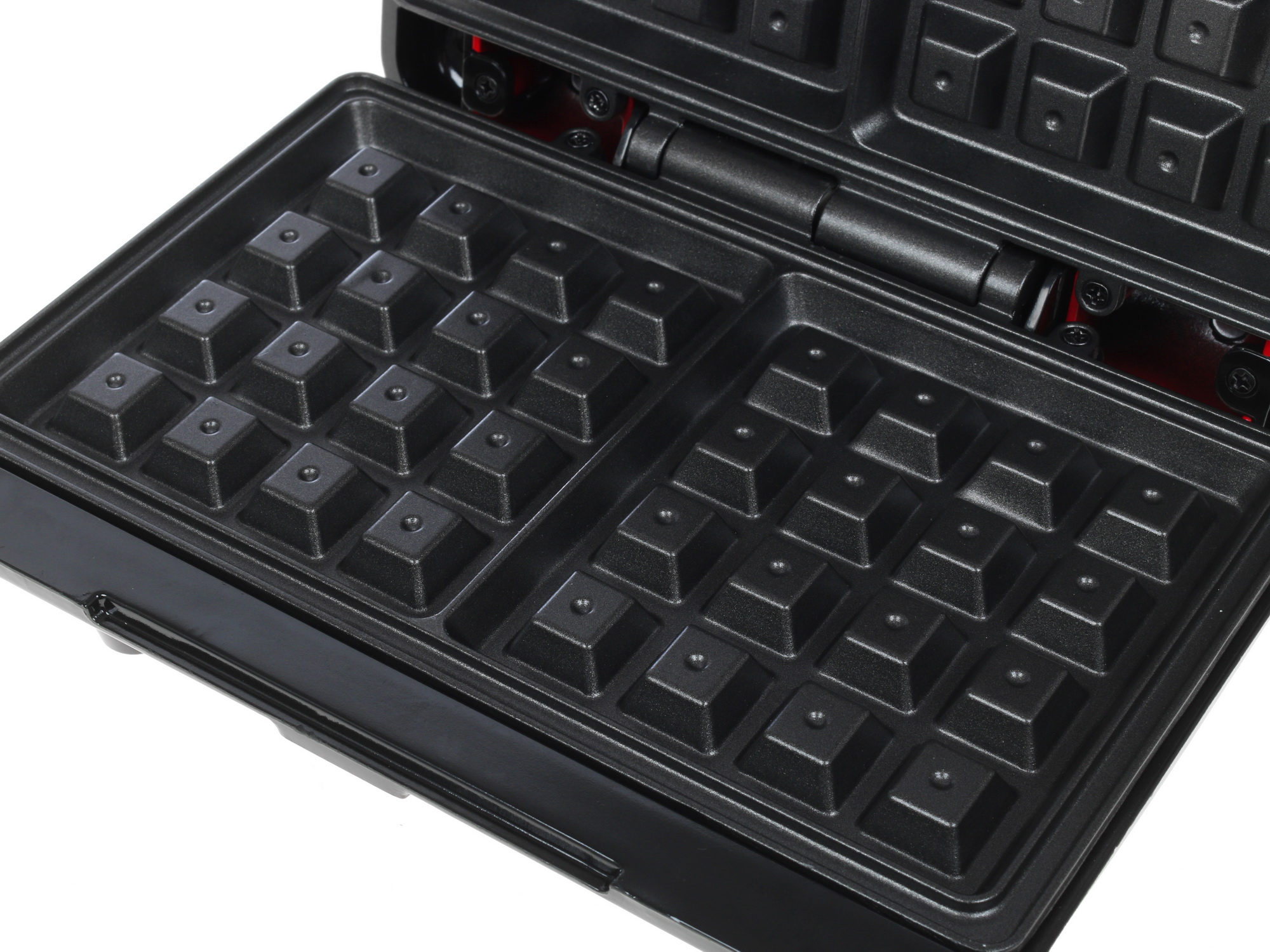 1085235 Вафельница Aresa AR-2801 красный STDN-0094262 - Вид №3