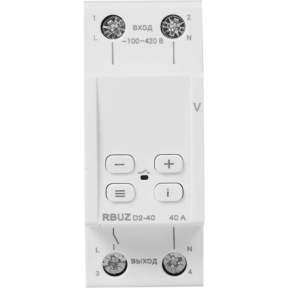 Реле напряжения RBUZ D2-40 STLM-2110575 - Вид №2