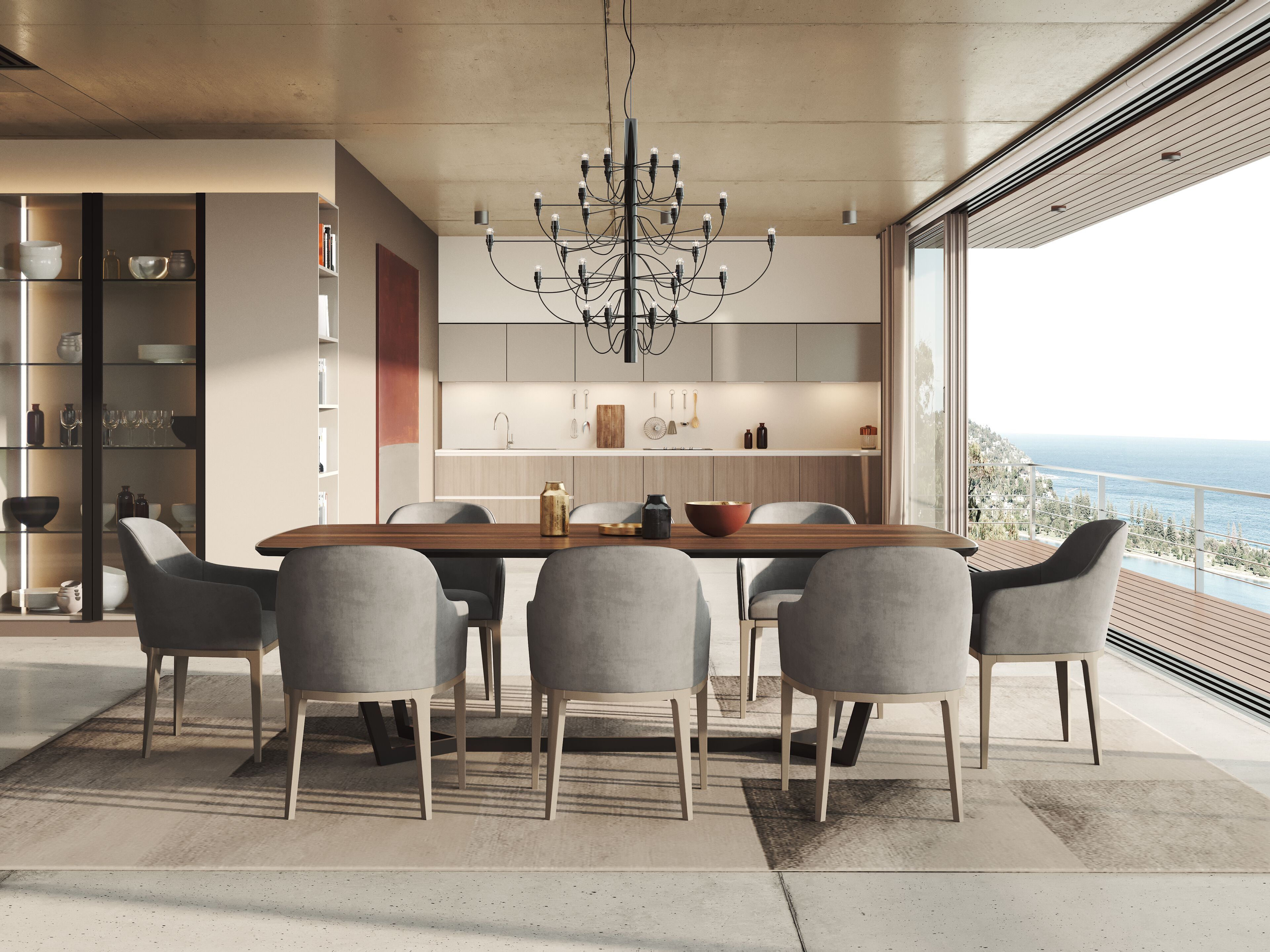 Овальный деревянный обеденный стол PRADDY Miller ARCH-00066737 - Вид №2