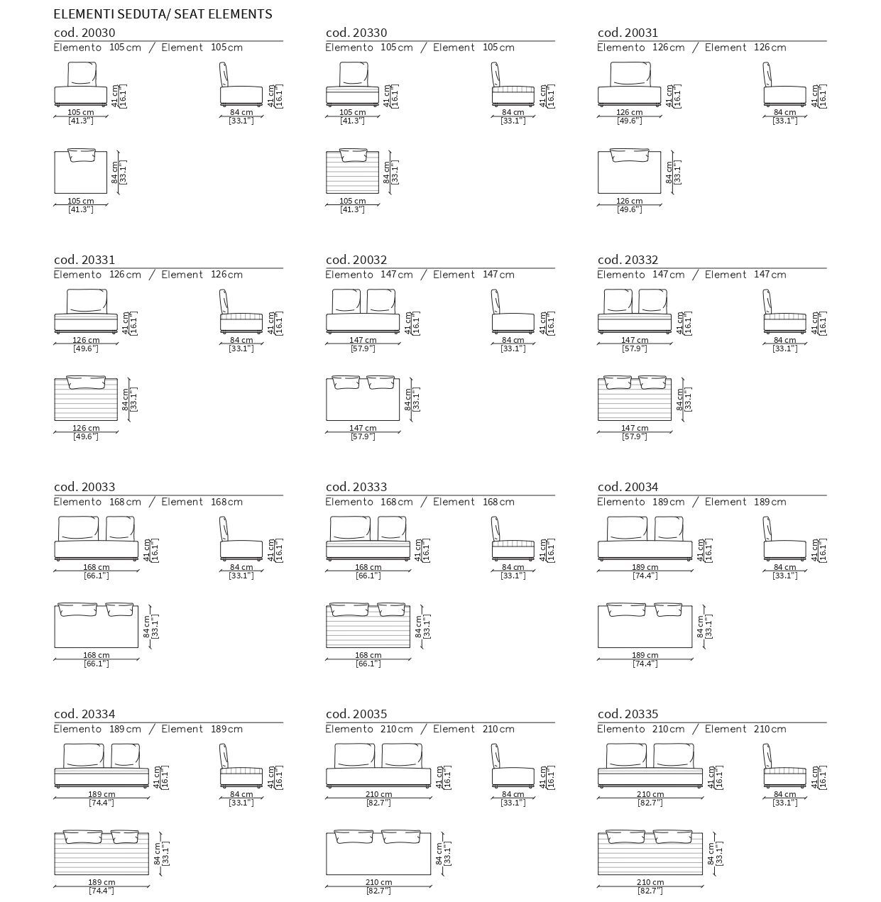 Кожаный модульный диван Frigerio Эдди ARCH-00080524 - Вид №15