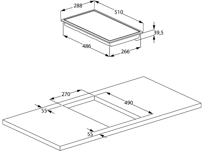 8169342 Электрическая варочная поверхность Beko HDMC32400TX STDN-0051683 - Вид №8
