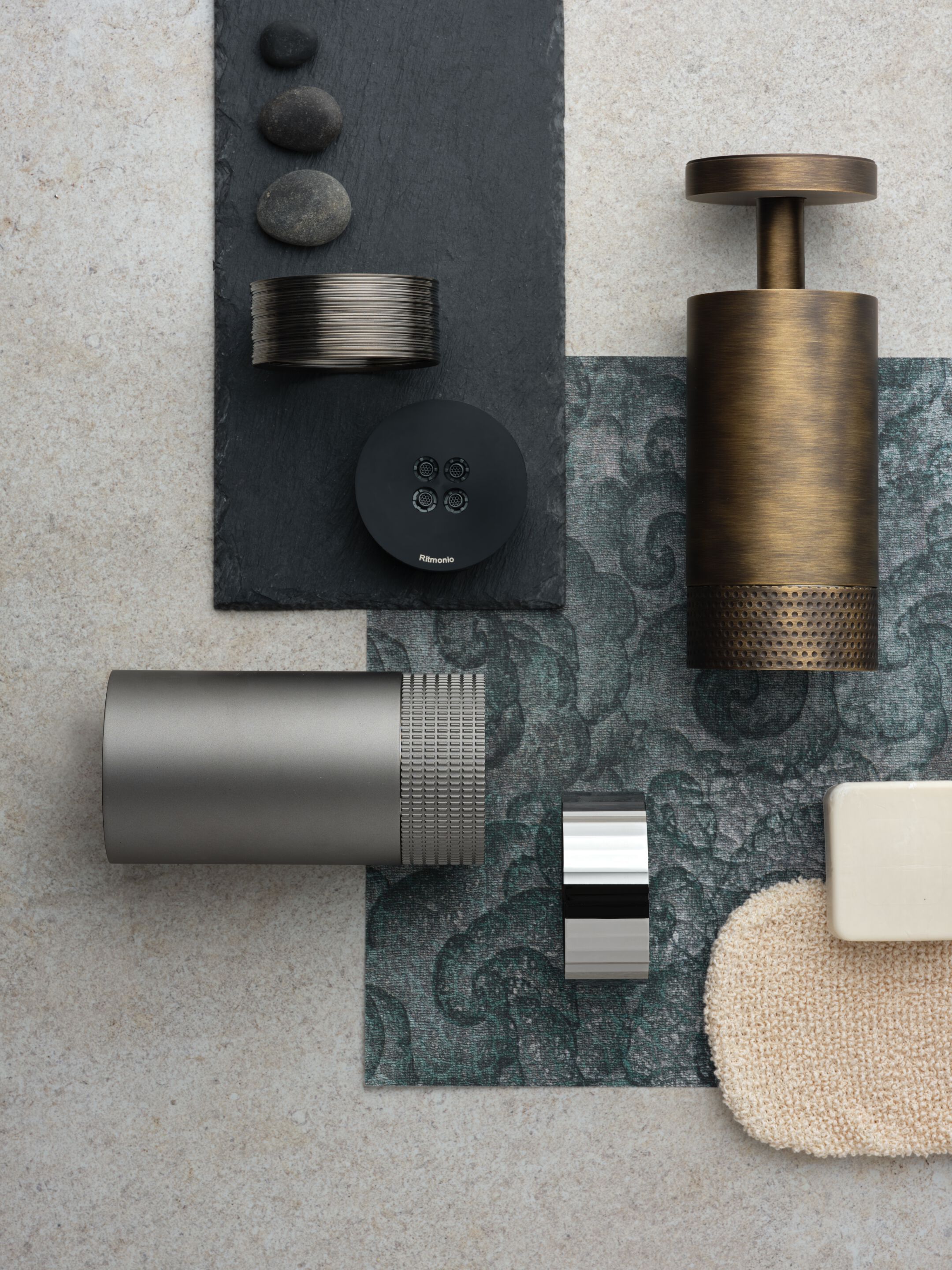 Латунная боковая насадка для душа Ritmonio Diametro35 Wellness отпечатки пальцев ARCH-00043916 - Вид №10