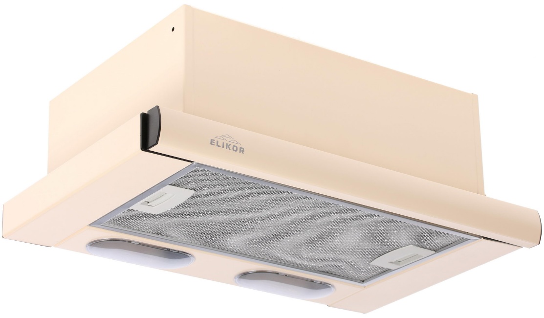 1024842 Вытяжка телескопическая ELIKOR Интегра 50П-400-В2Л бежевый/бежевый STDN-0150334