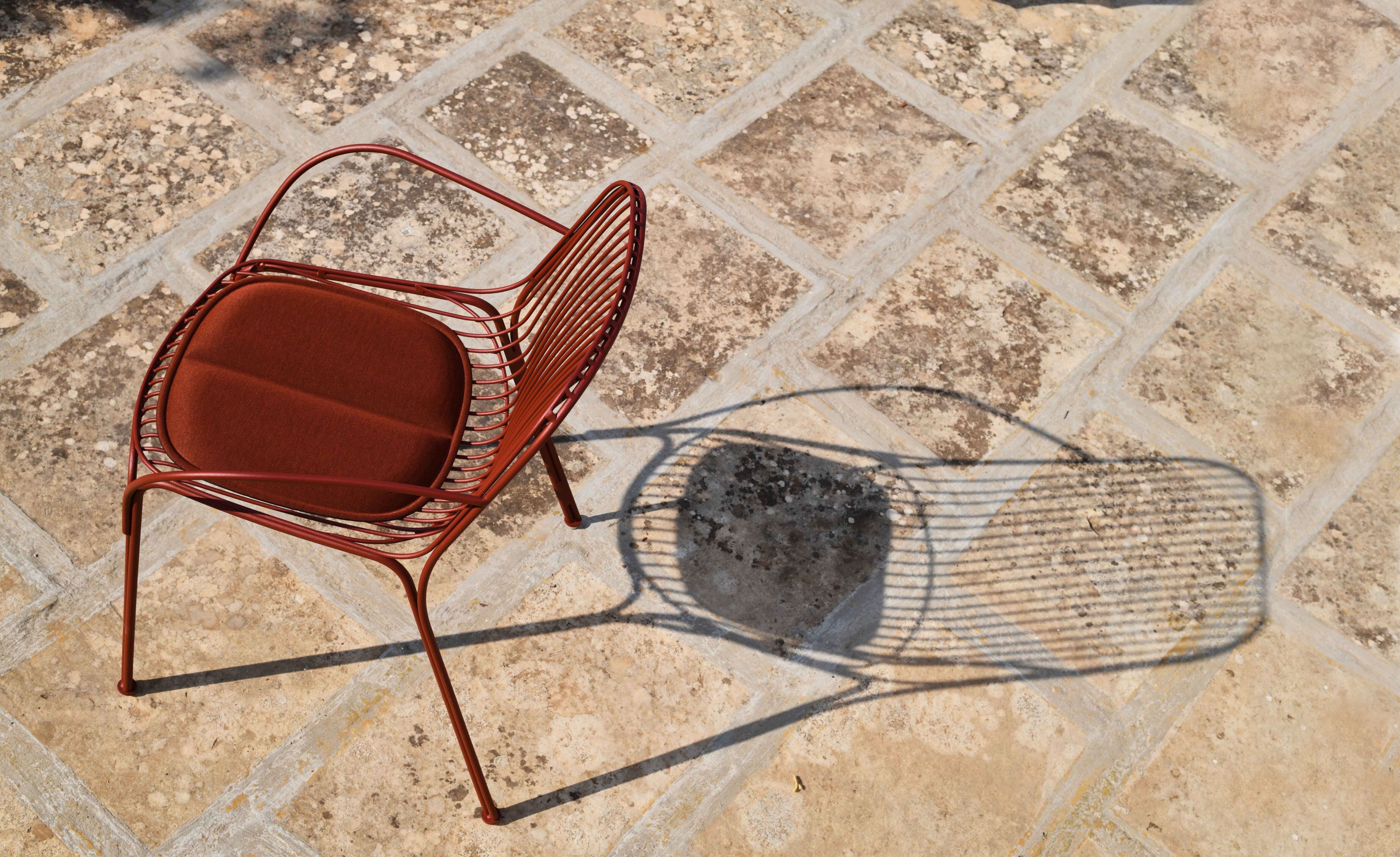 Стул для сада из оцинкованной стали с подлокотниками Kartell Hiray ARCH-00064814 - Вид №4