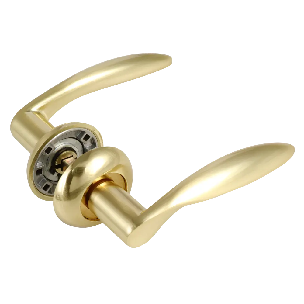 Дверные ручки EDSON EDS-13-Z01 золотые для межкомнатных дверей 85170617 STLM-0059416