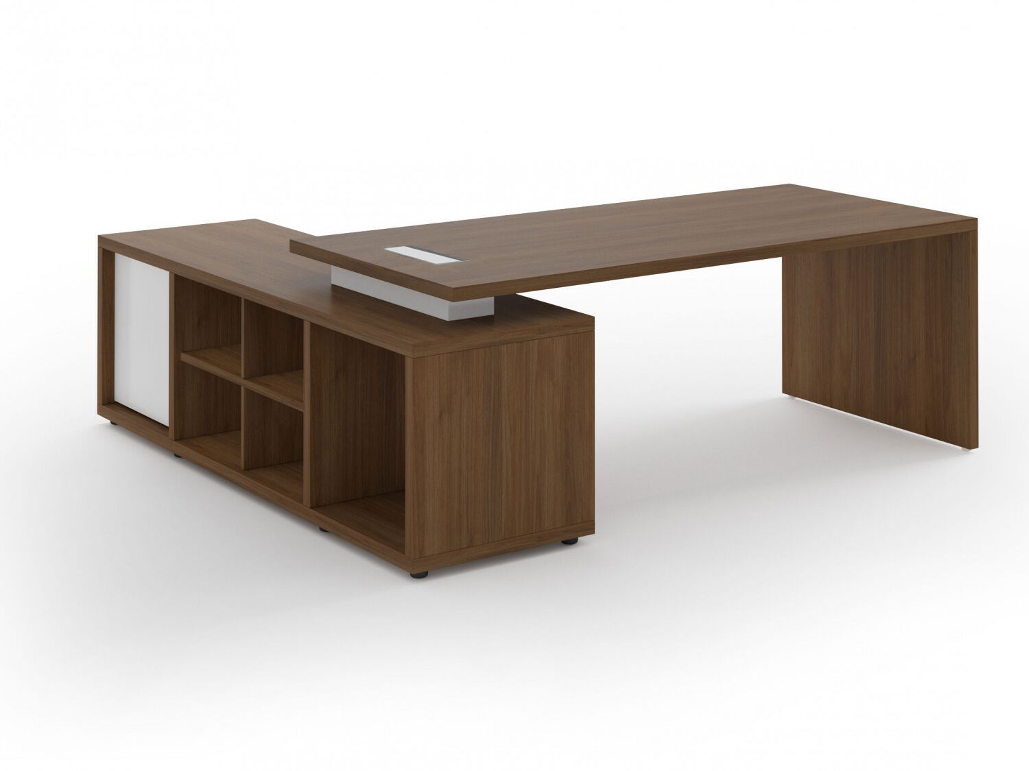 Угловой стол со встроенной полкой CUF Milano ARCH-00088114