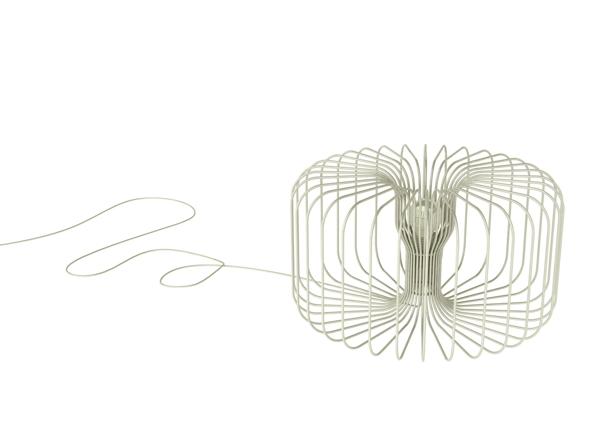 Стальная люминесцентная настольная лампа Marzais Créations YU ARCH-00028508