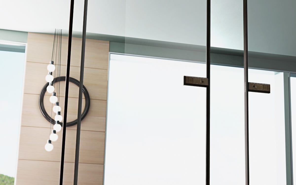Раздвижные двери из стекла и алюминия GIDEA G-Like ARCH-00042864 - Вид №3
