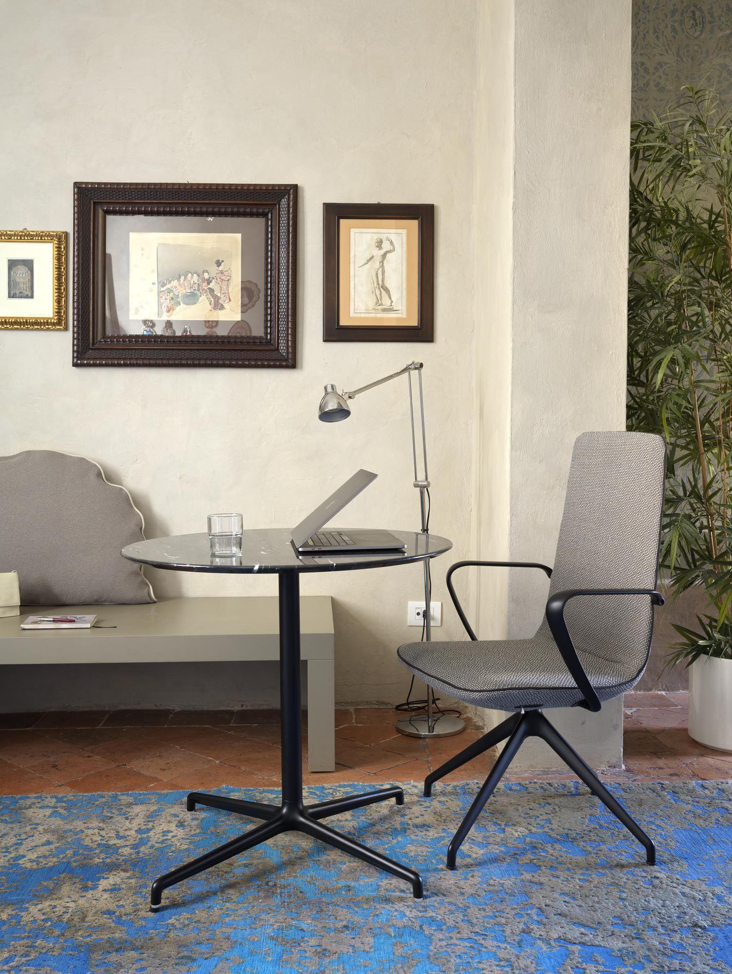 5-спицевое вращающееся офисное кресло из ткани на насесте SITIA L-AIR ARCH-00023132 - Вид №4