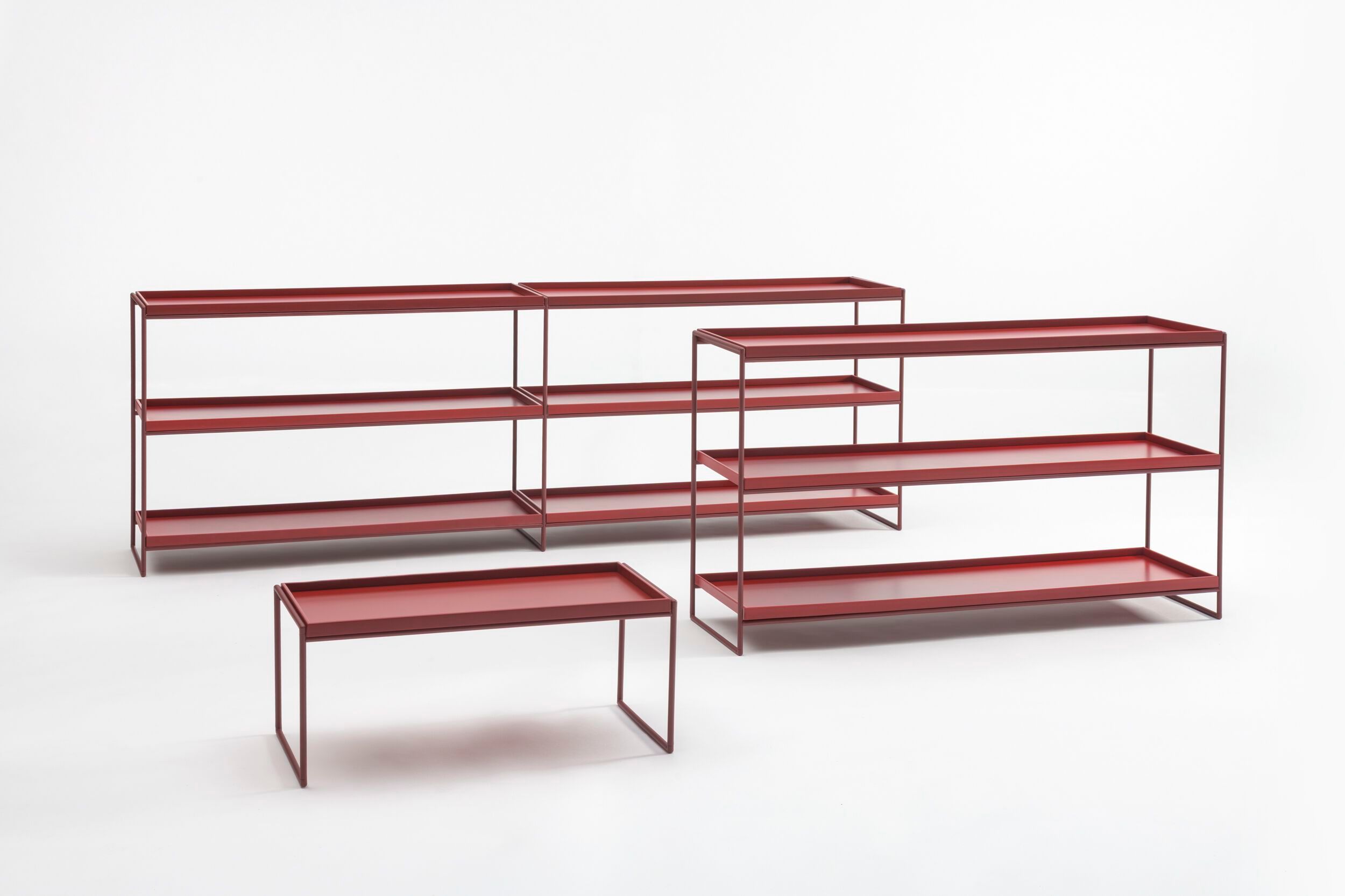 Прямоугольный стол из ПММА и стали Kartell TRAYS ARCH-00041559 - Вид №16