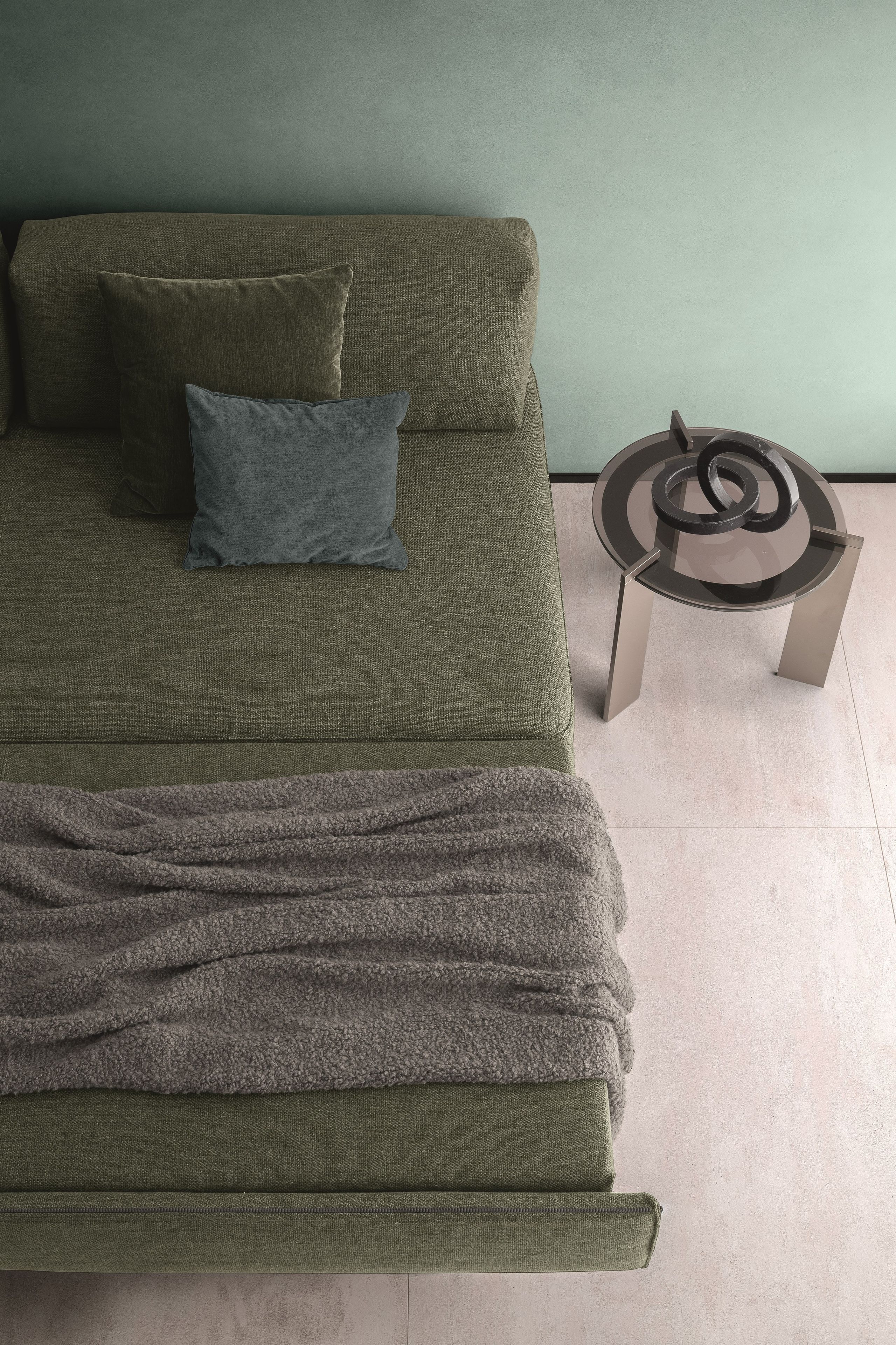 Раскладной диван-кровать из ткани Ditre Italia Sanders ARCH-00082168 - Вид №2