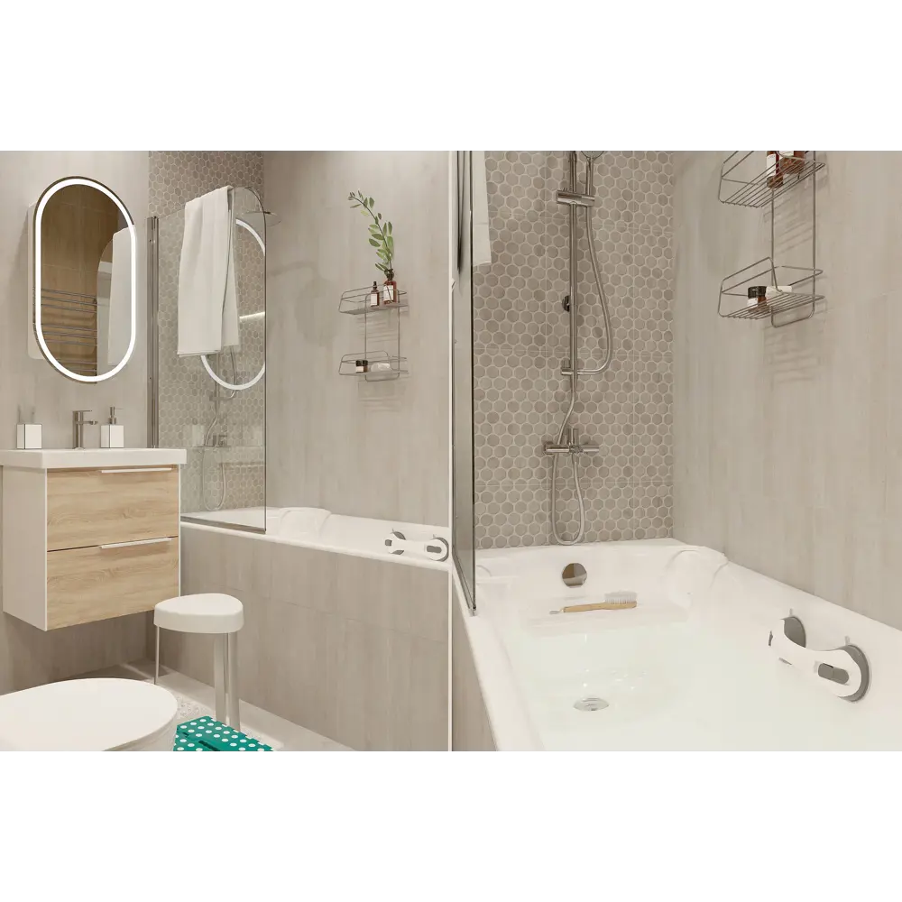 Поручень для ванны пластик Santreyd SGB STLM-2189568 - Вид №3