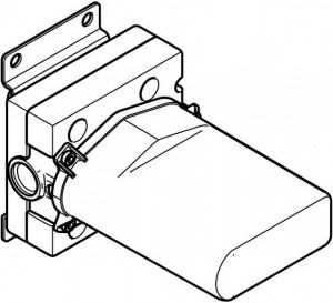 3569197090 Xgate клапан смесительный скрытого монтажа с регулированием расхода - Dornbracht продукты скрытого монтажа
