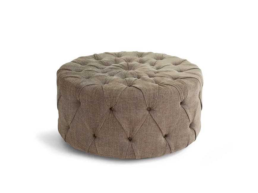 Ткань круглый capitonné пуф Borzalino New Kap ARCH-00102074