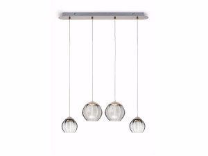 Стеклянный светодиодный подвесной светильник