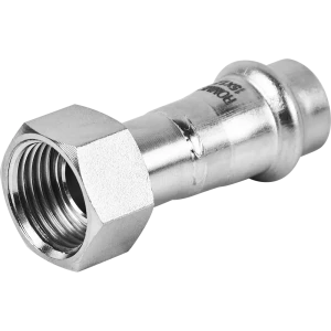 Муфта переходная Rommer 1/2"x15 мм с накидной гайкой ВПр-ВР нержавеющая сталь 88011216 STLM-2118603