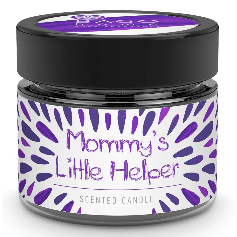 Свеча ароматизированная Цветочная пудра цвет мультиколор 5.8 см Bago home STLM-2147008