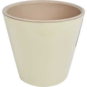 Горшок цветочный Ingreen London ø32 h29.5 см v15.7 л пластик сливочный