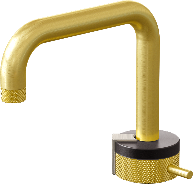 E-11500-R1GM-L2BNi-BB Однорычажный прогрессивный смеситель для раковины - излив 15,3см GRAFF MOD+