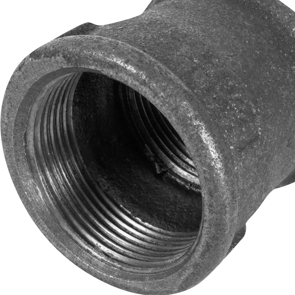 Муфта внутренняя резьба 1 1/4"х1 1/2" мм ковкий чугун Santreyd STLM-2161778 - Вид №1