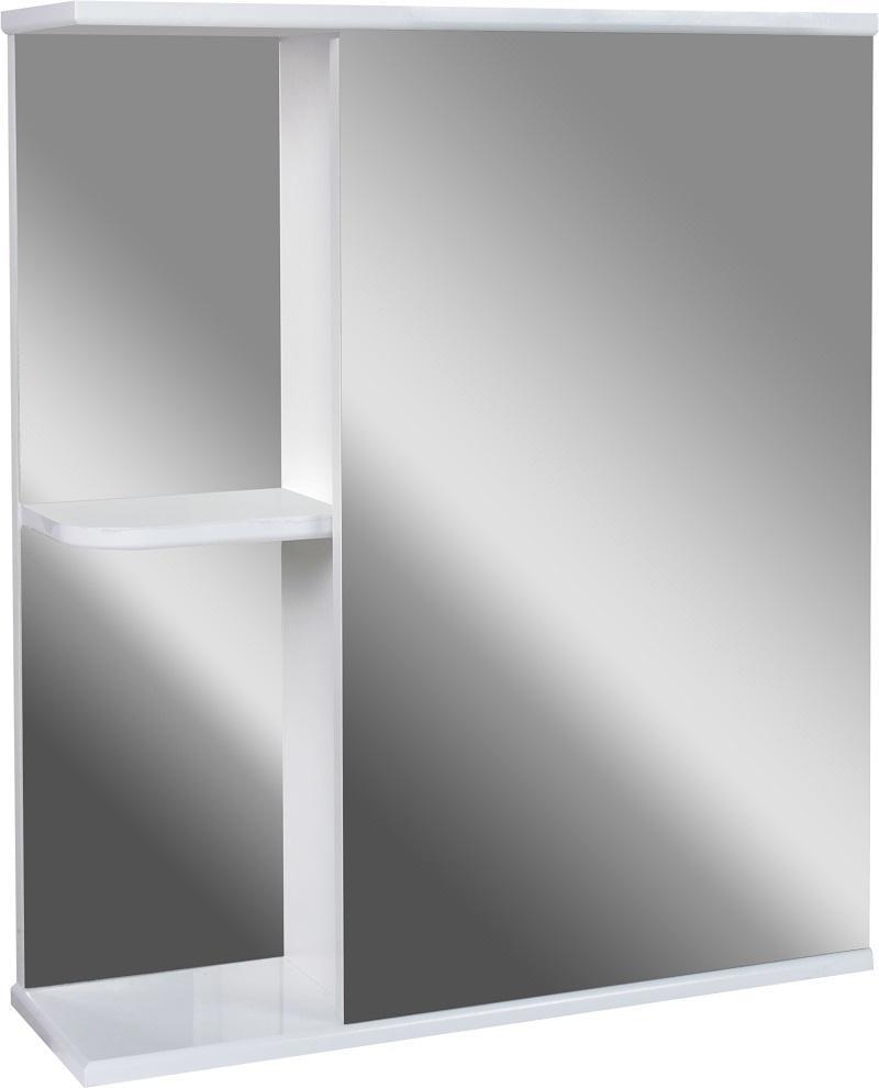 90194931 Зеркальный шкаф 2712.210 60 см правый цвет белый Венеция STLM-0128649 DORATIZ