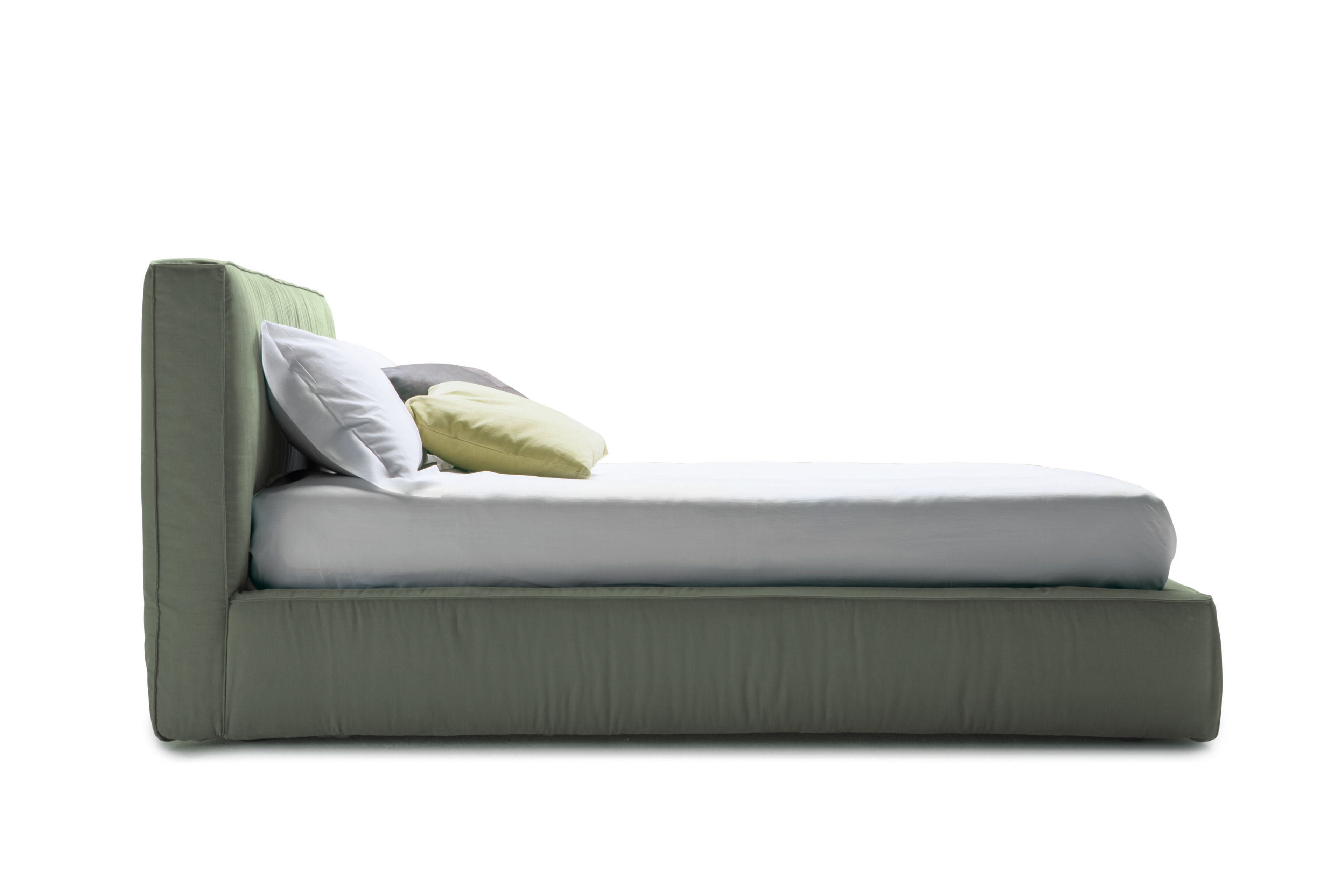 Съемная двуспальная кровать из ткани с мягким изголовьем GRUPPO FOX ночь Фокса ARCH-00137981