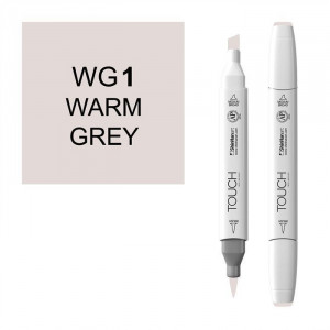 367059 Маркер "Brush" WG1, теплый серый Touch Twin