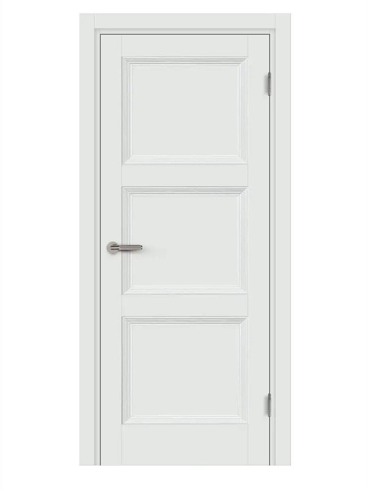 Межкомнатная дверь МАРИО РИОЛИ Трилло 90×200 см белая с фурнитурой 87548450