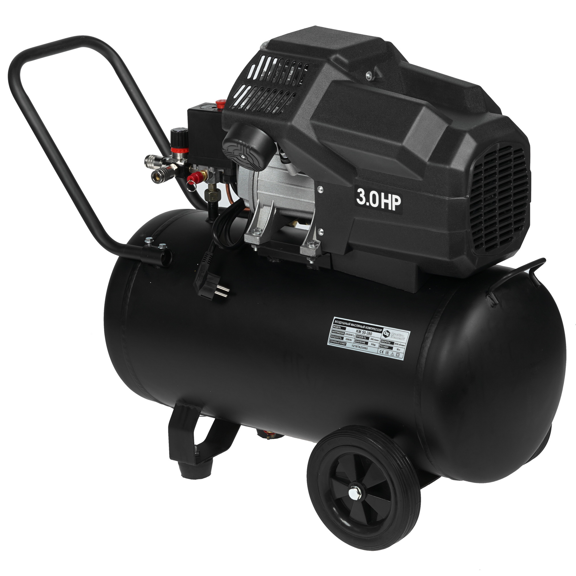 Компрессор поршневой масляный Quattro Elementi KM 50-380 248-504 1167351 STDN-0042126 - Вид №1