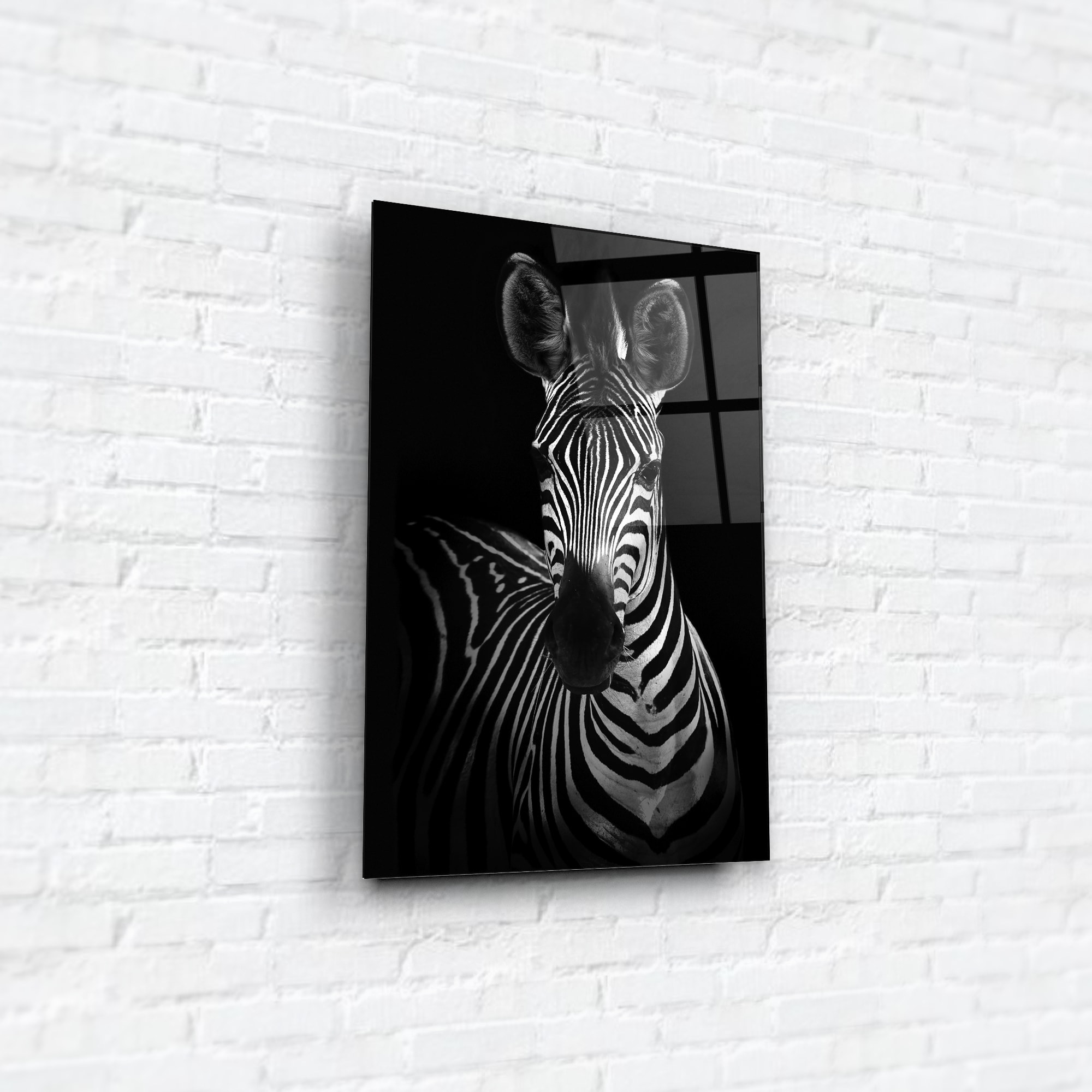 82977341 Картина на стекле «Зебра» 40x60 см Santreyd  - Вид №3