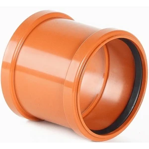 Муфта соединительная Хемкор d200 мм пластиковая для наружной канализации