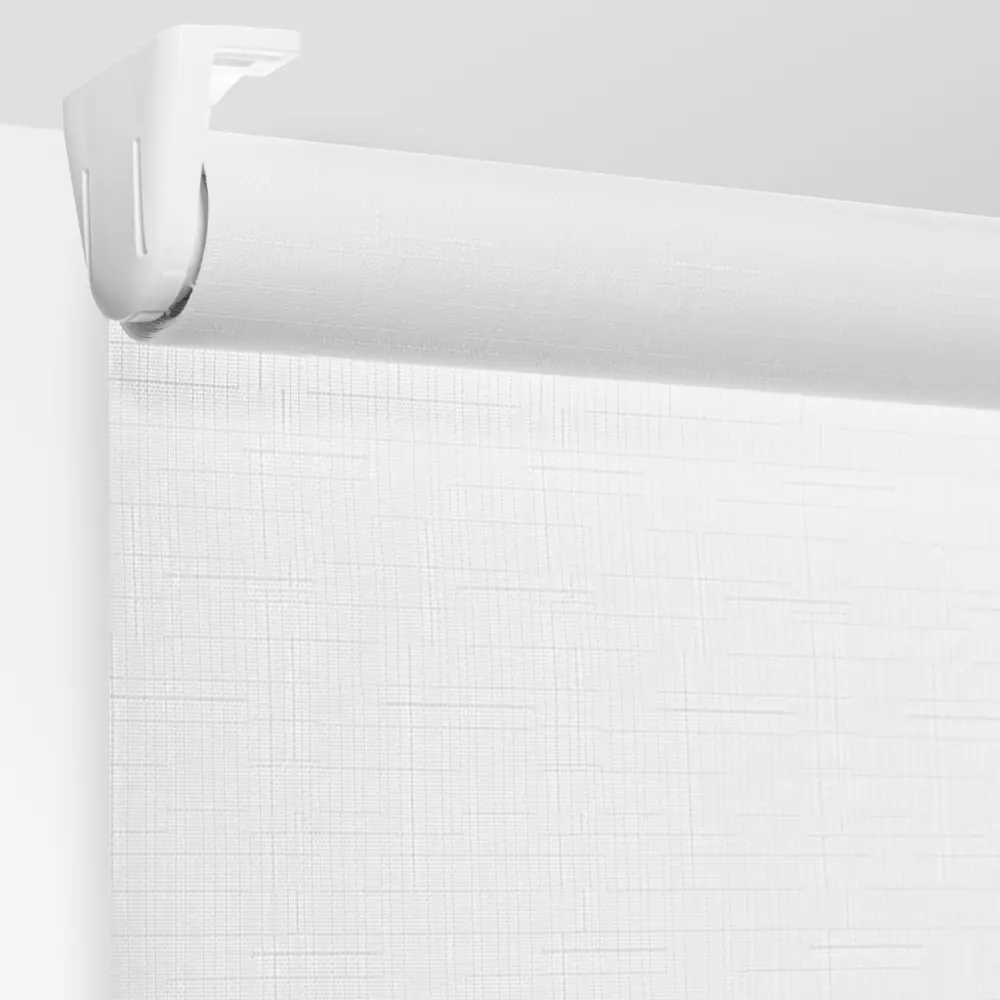 Штора рулонная Inspire Шантунг 50x160 см белая STLM-2188410 - Вид №3